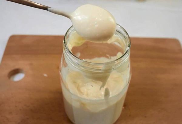 Aquafaba majonezas