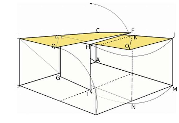 Origami kubas 7