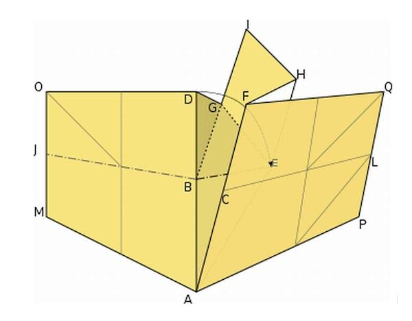 Origami kubas 4