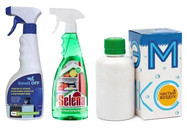 Specialūs produktai, skirti kovoti su nemaloniais kvapais spintose
