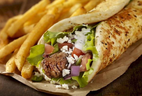 Shawarma bandelėje