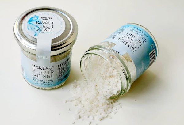 Fleur de Sel sniego baltumo