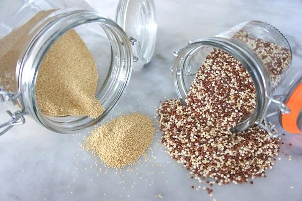 Amarantas ir quinoa