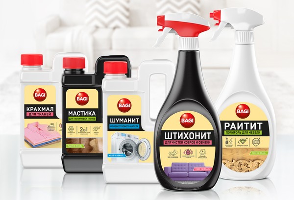 Specialios priemonės valymui ir kvapams šalinti